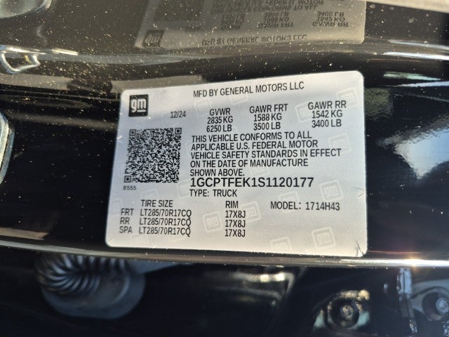 2025 Chevrolet Colorado ZR2