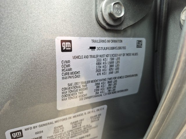 2024 GMC Sierra 1500 AT4X