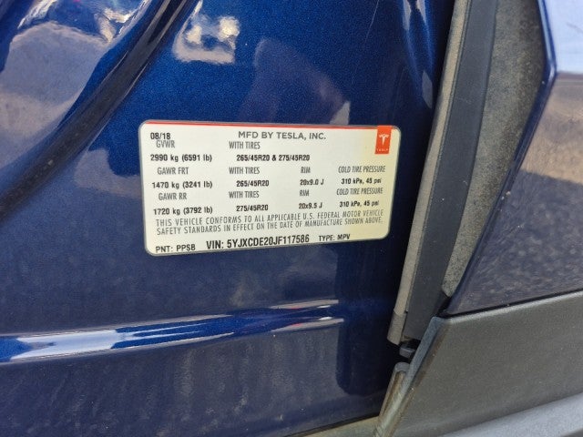 2018 Tesla Model X 75D