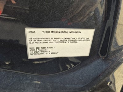 2024 Tesla Model Y Performance Dual Motor All-Wheel Drive