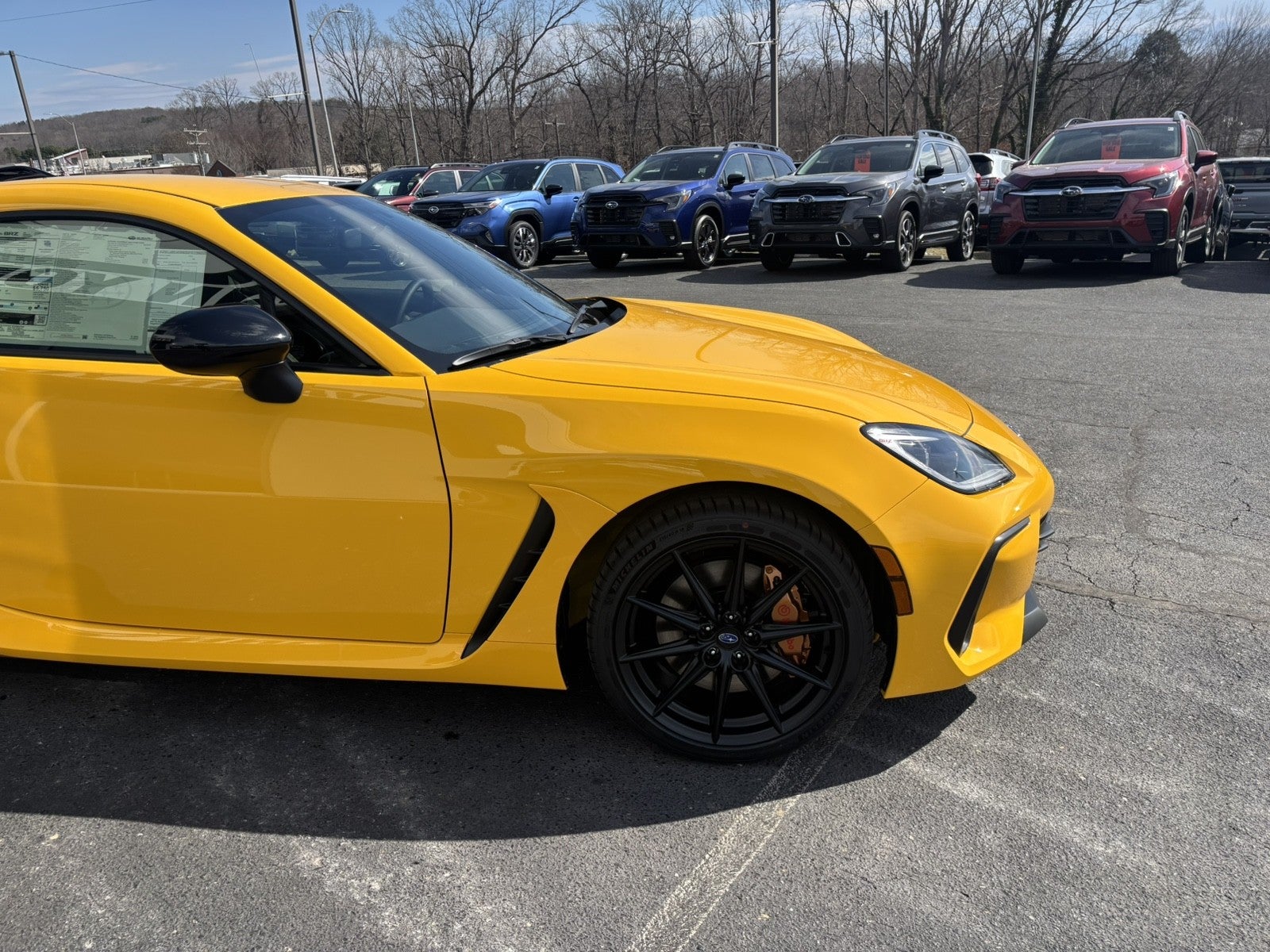 2026 Subaru BRZ Series.Yellow