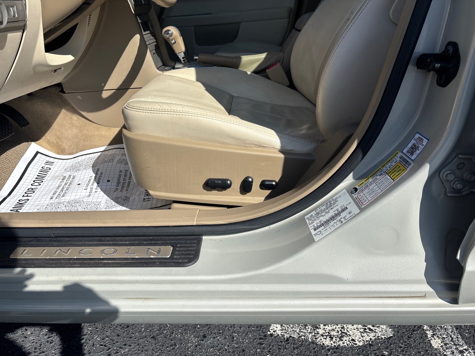 2008 Lincoln MKZ 4dr Sdn FWD