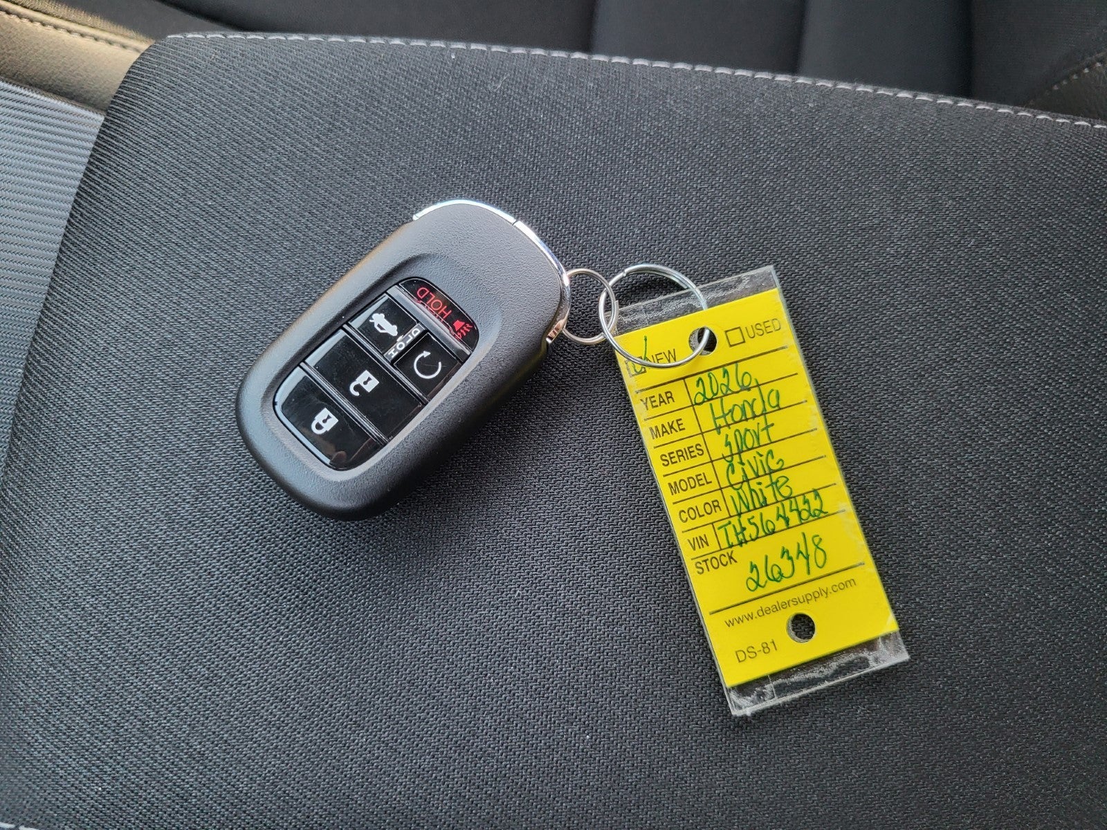 2026 Honda Civic Sedan Sport