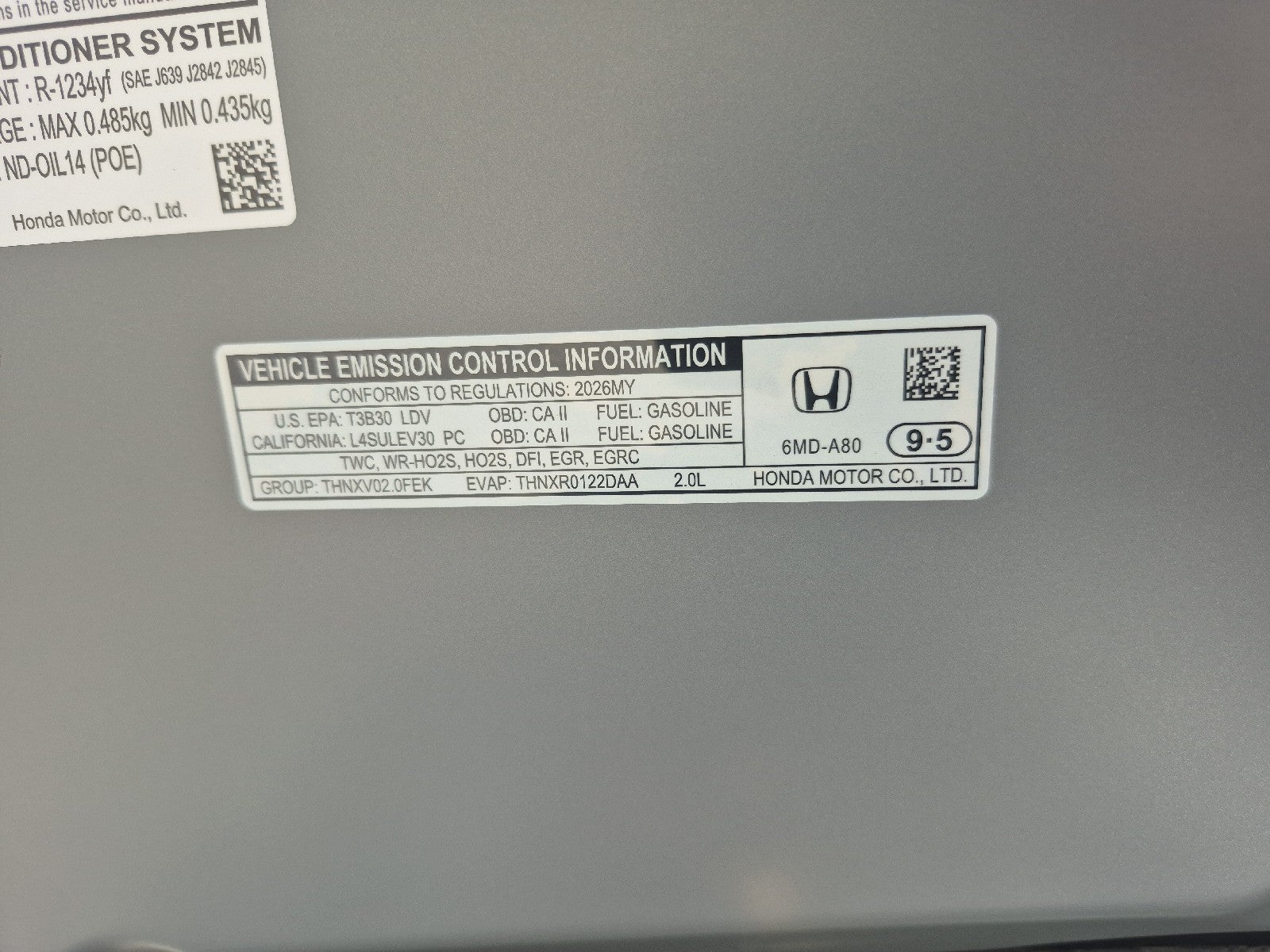 2026 Honda Civic Hatchback Sport