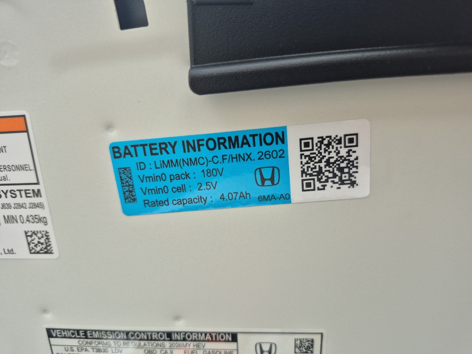 2026 Honda Civic Hatchback Hybrid Sport Touring