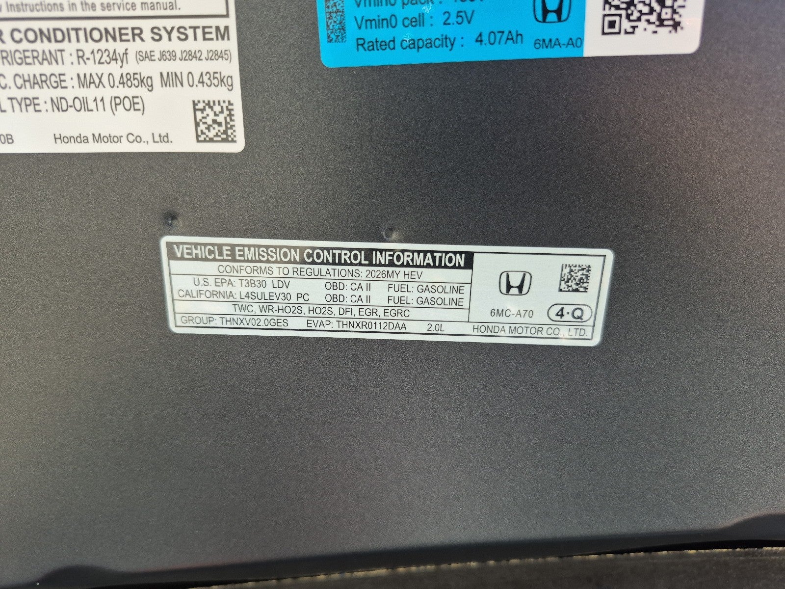 2026 Honda Civic Hatchback Hybrid Sport Touring