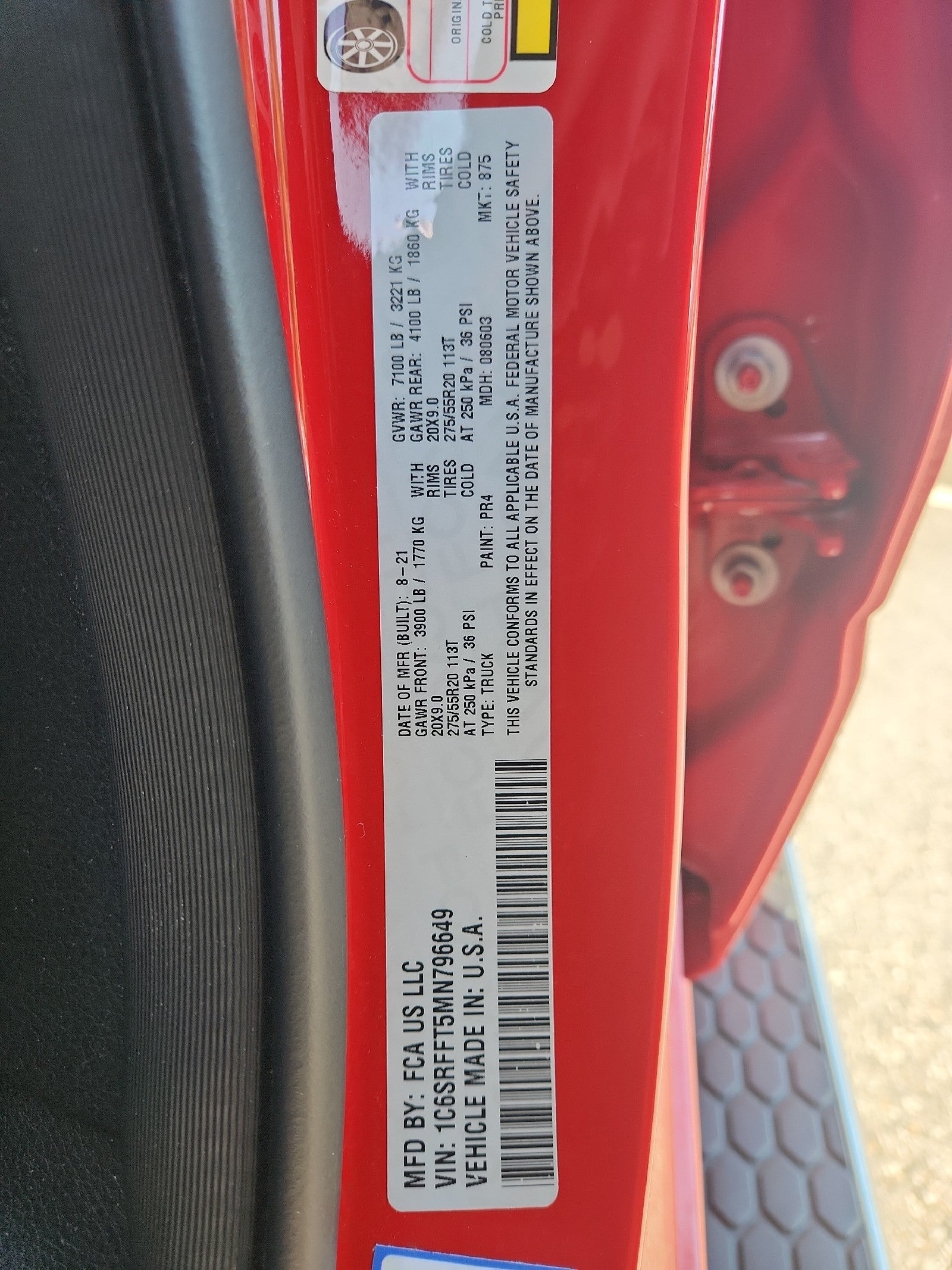 2021 RAM 1500 Big Horn
