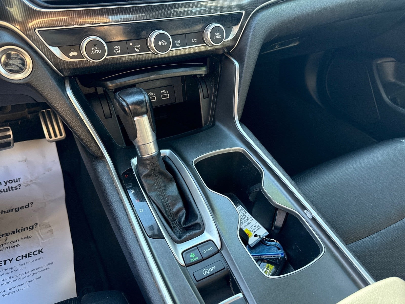 2022 Honda Accord Sedan Sport