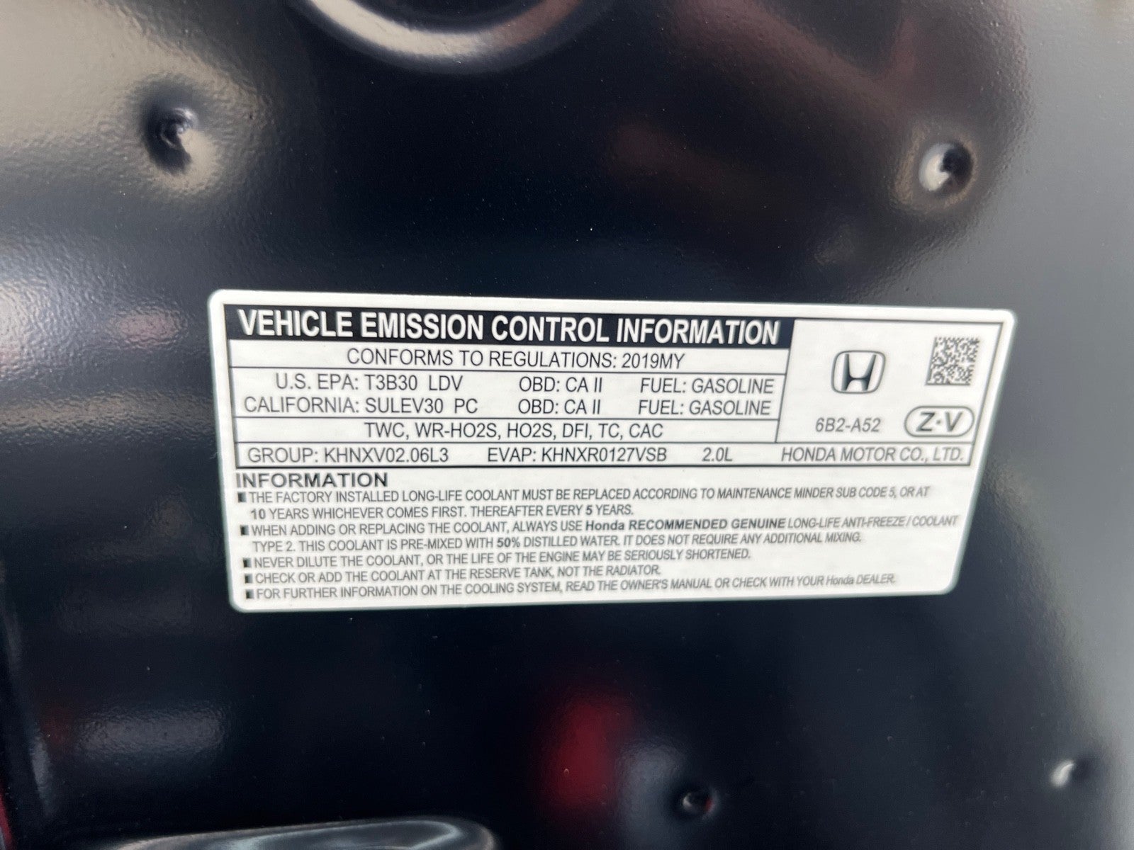 2019 Honda Accord Sedan EX-L 2.0T