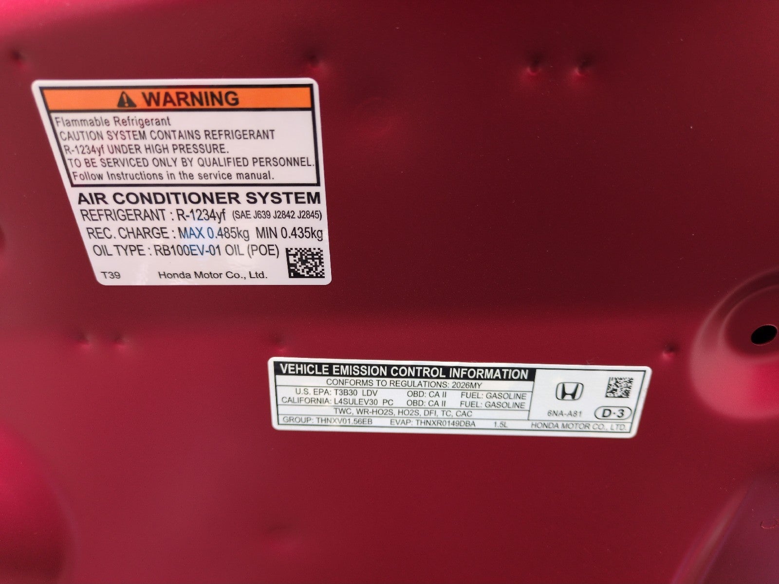 2026 Honda Accord Sedan SE