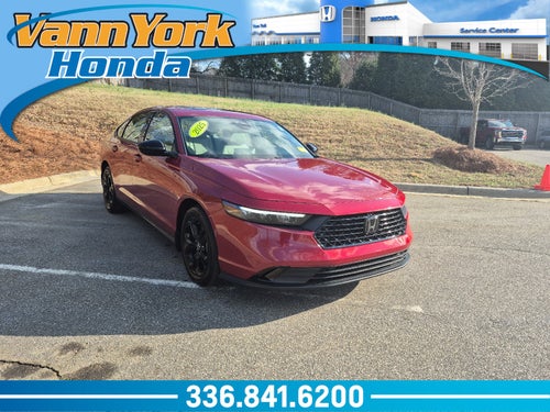 2025 Honda Accord Sedan SE