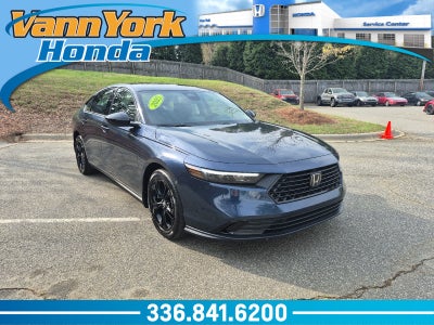 2025 Honda Accord Sedan SE