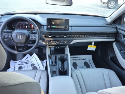 2025 Honda Accord Sedan SE