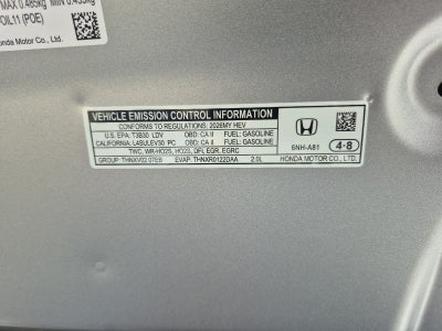 2026 Honda Accord Hybrid EX-L