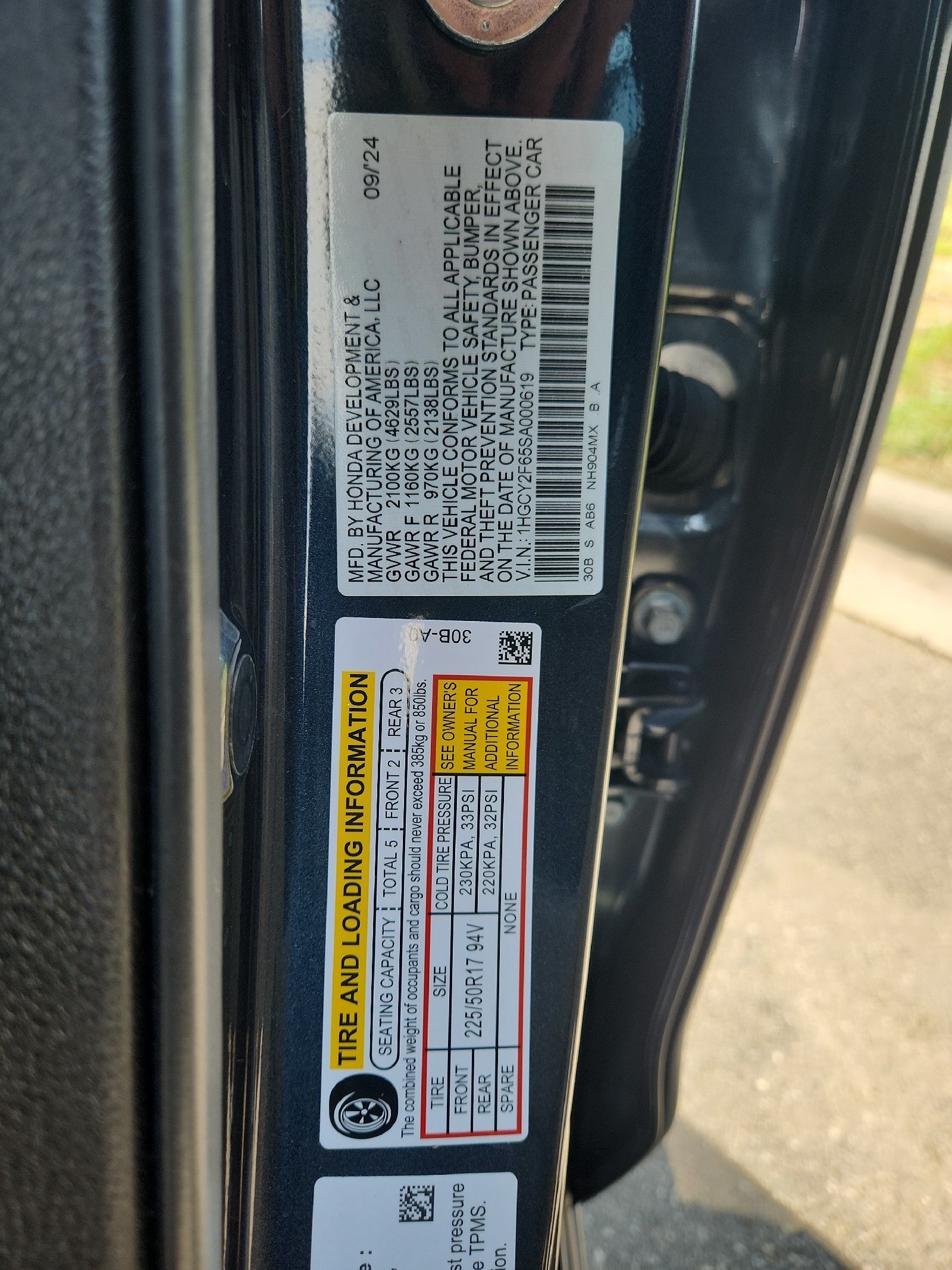 2025 Honda Accord Hybrid EX-L