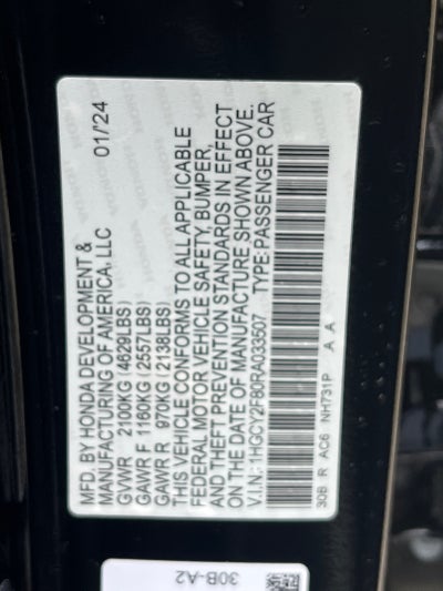 2024 Honda Accord Hybrid Touring
