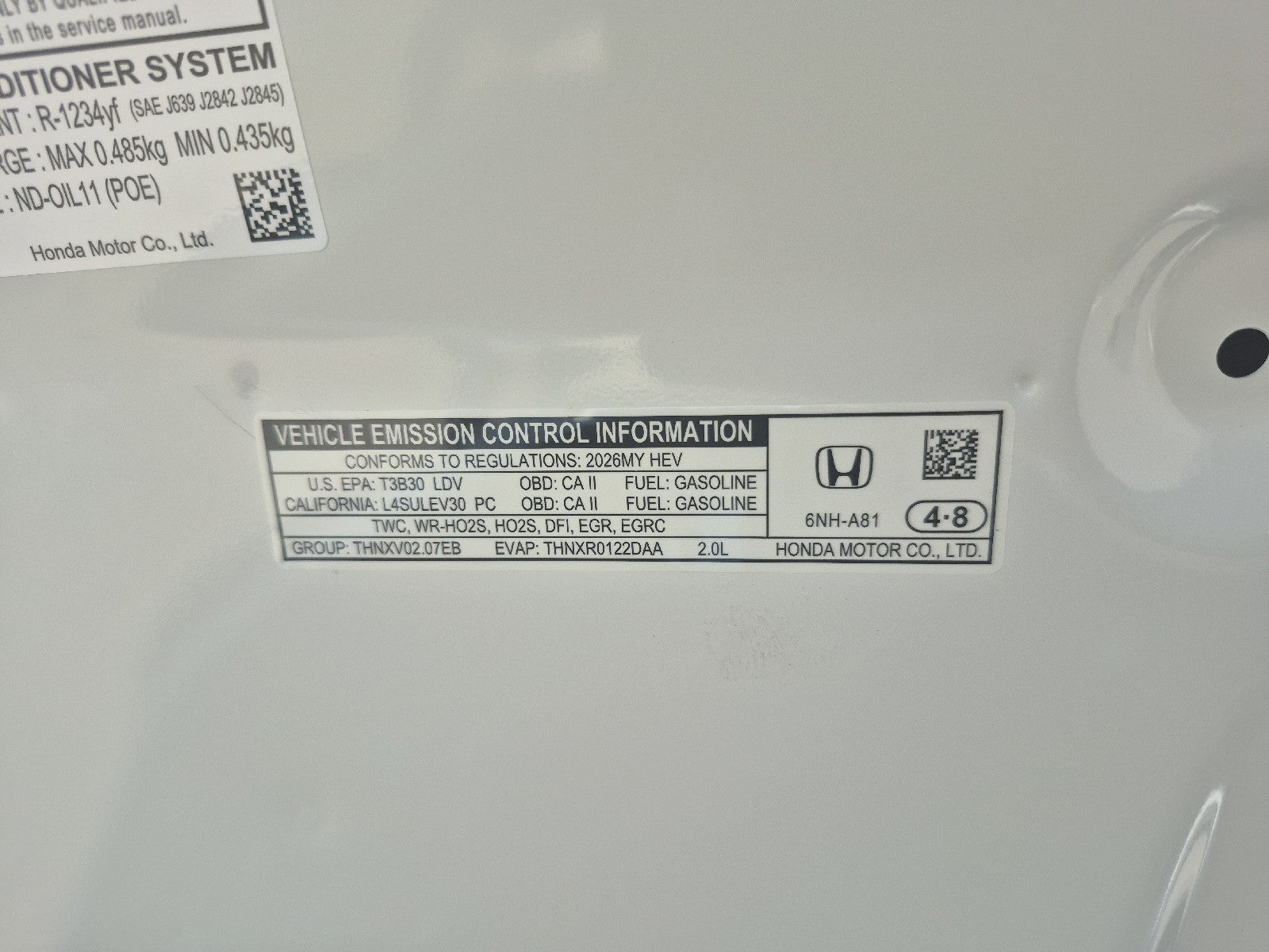 2026 Honda Accord Hybrid Touring