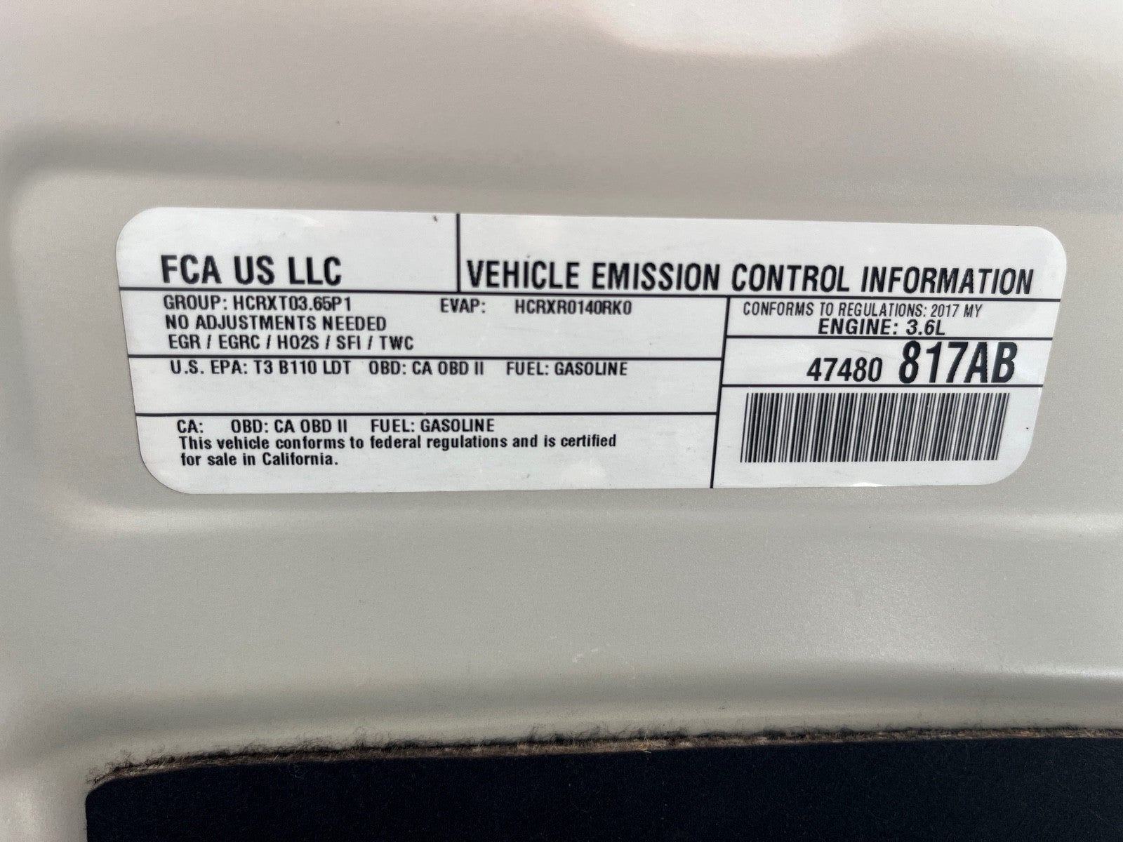 2017 Chrysler Pacifica Touring-L Plus