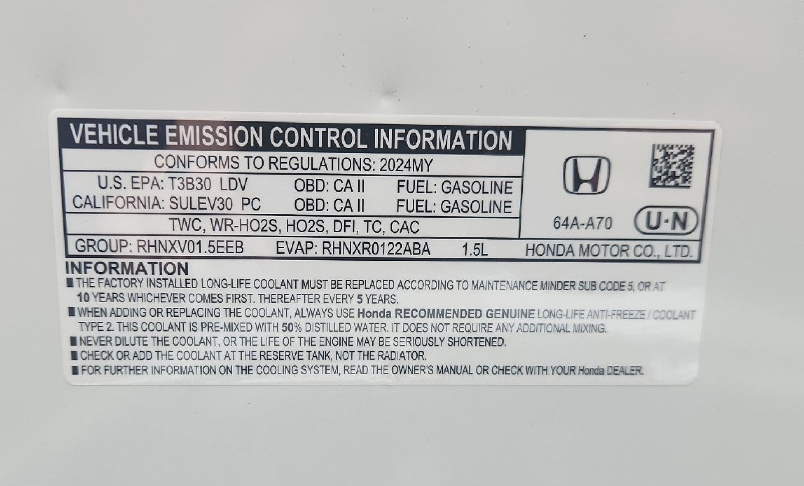 2024 Honda Civic Sedan Touring