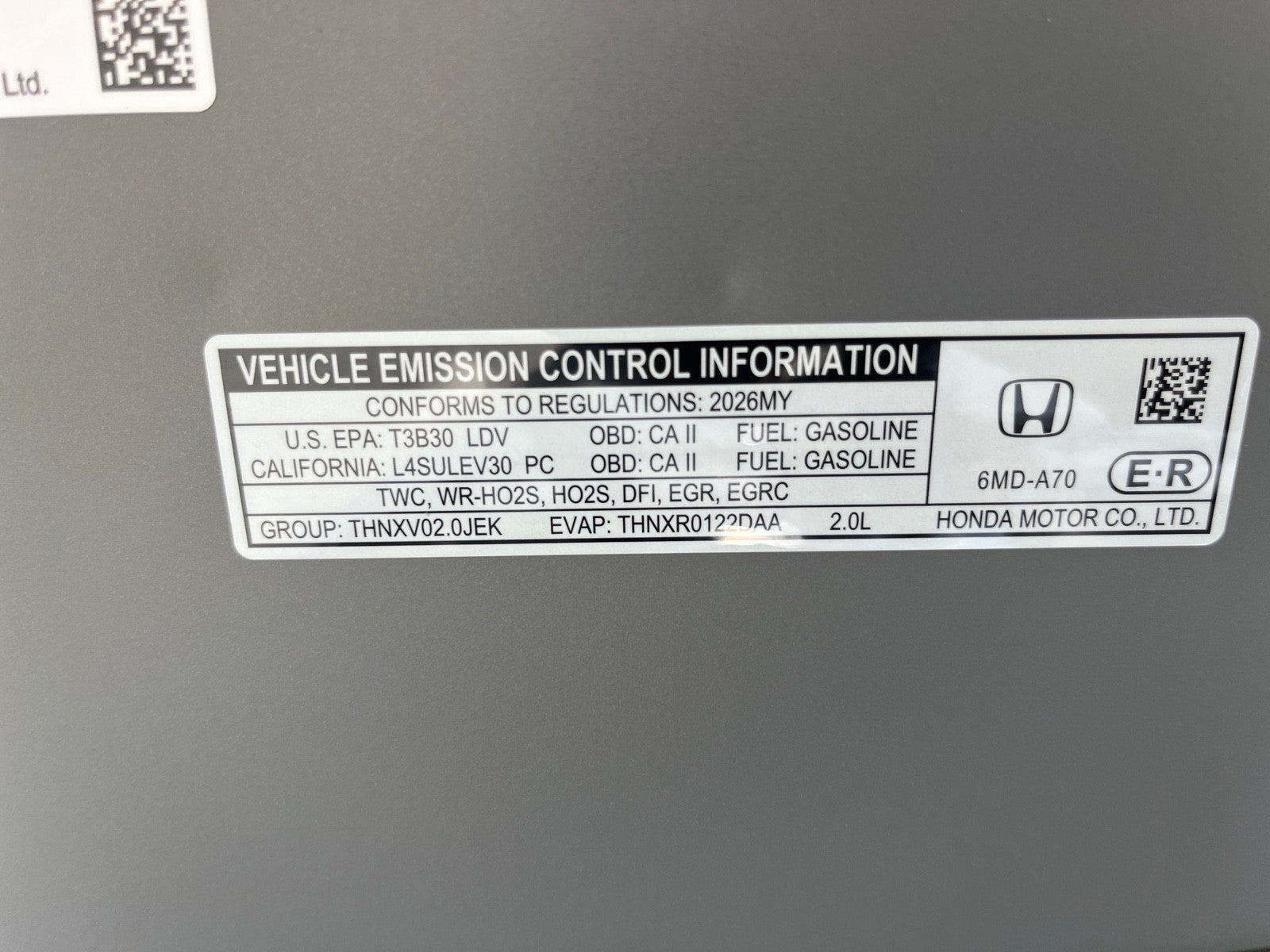 2026 Honda Civic Sedan Sport