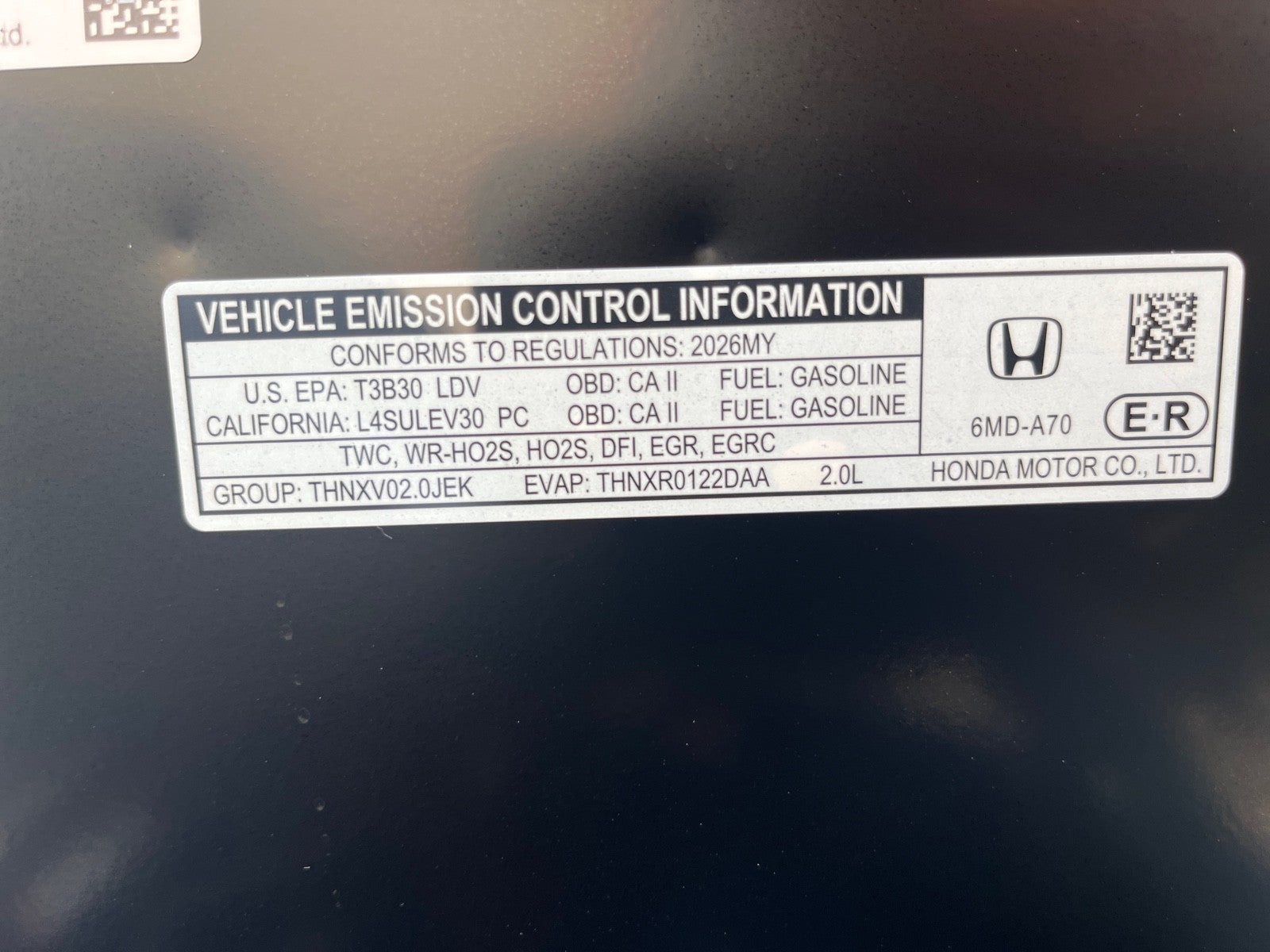 2026 Honda Civic Sedan Sport