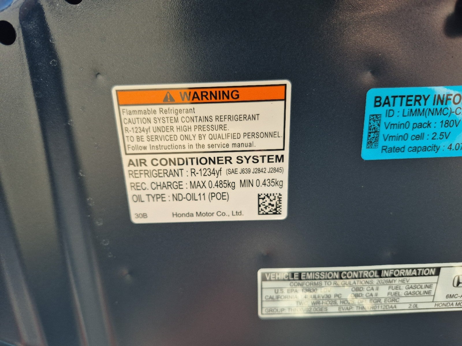 2026 Honda Civic Sedan Hybrid Sport