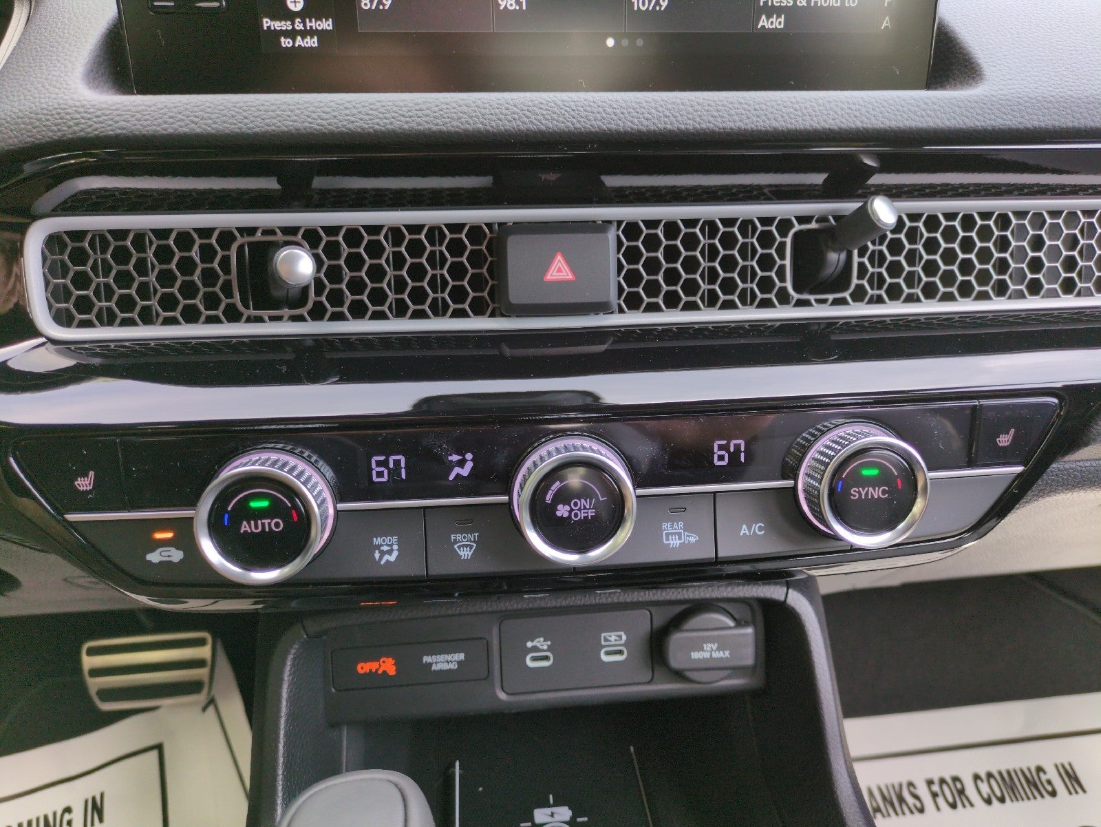 2026 Honda Civic Sedan Hybrid Sport