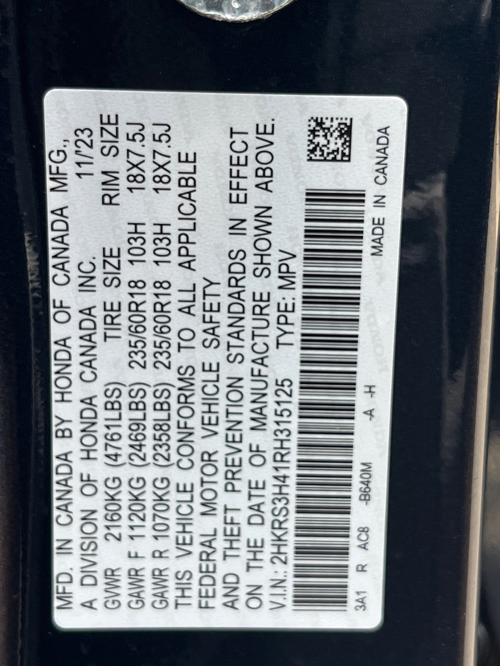 2024 Honda CR-V EX