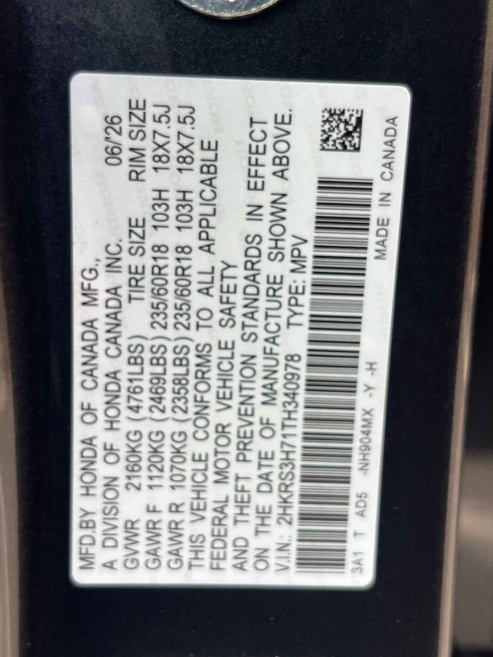 2026 Honda CR-V EX-L