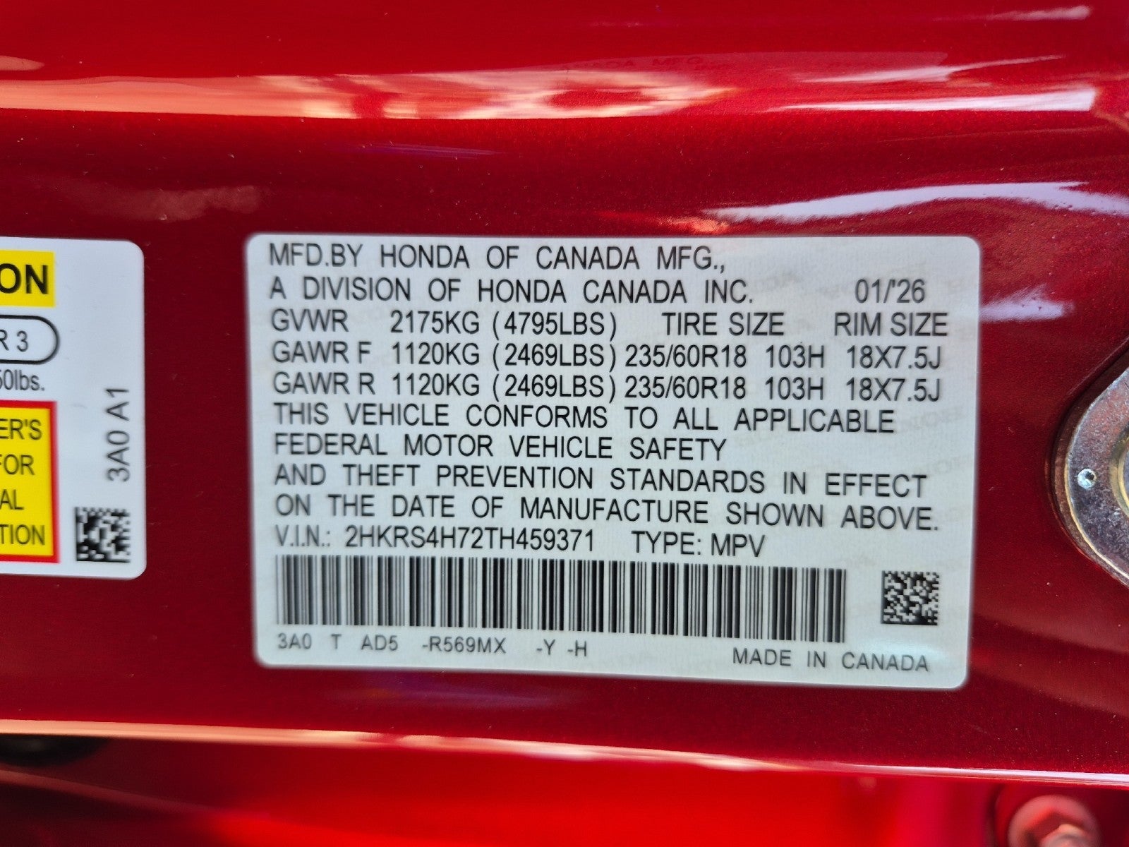 2026 Honda CR-V EX-L