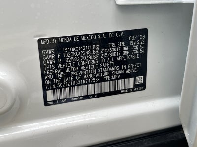 2026 Honda HR-V LX
