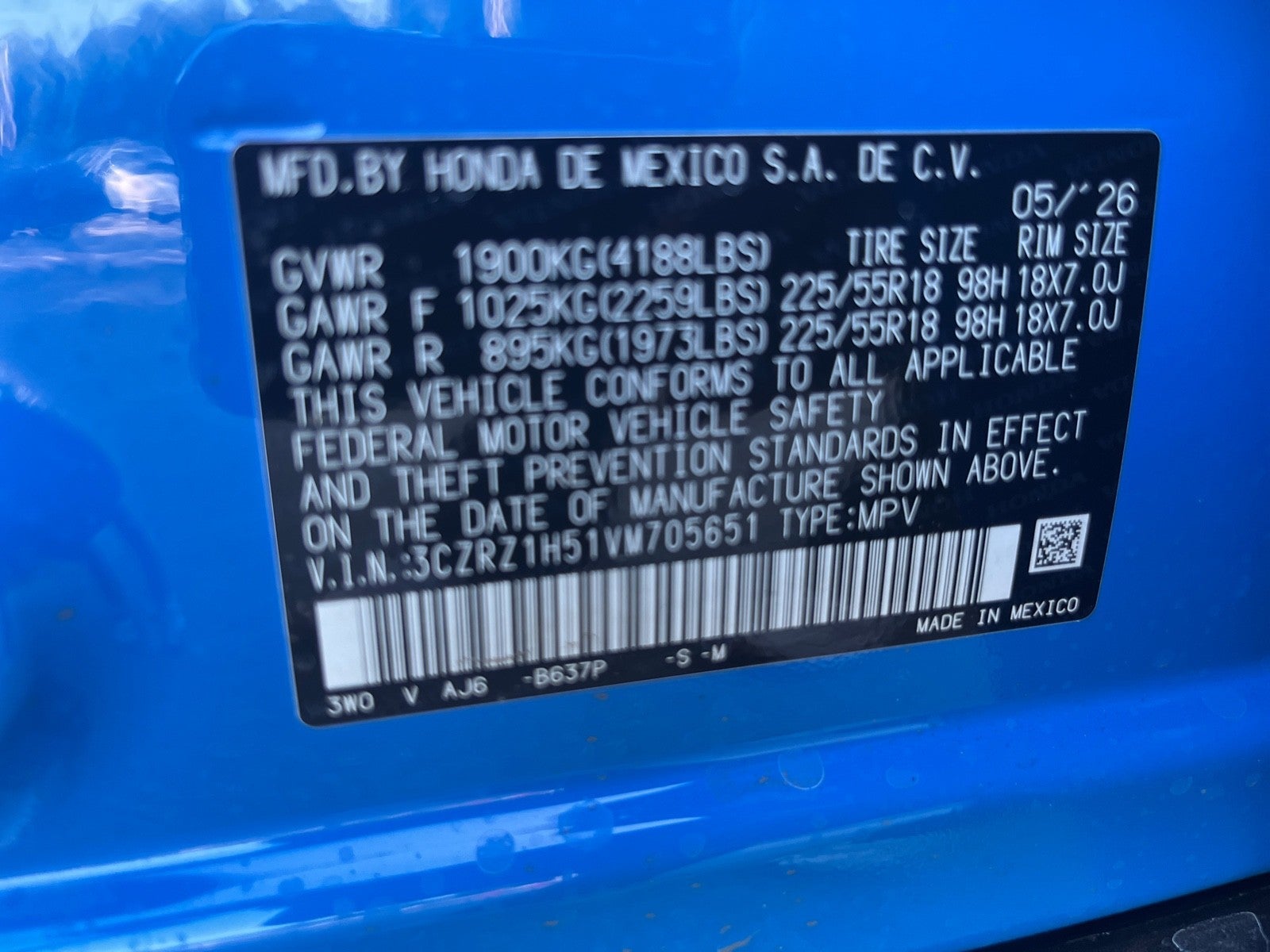 2027 Honda HR-V Sport