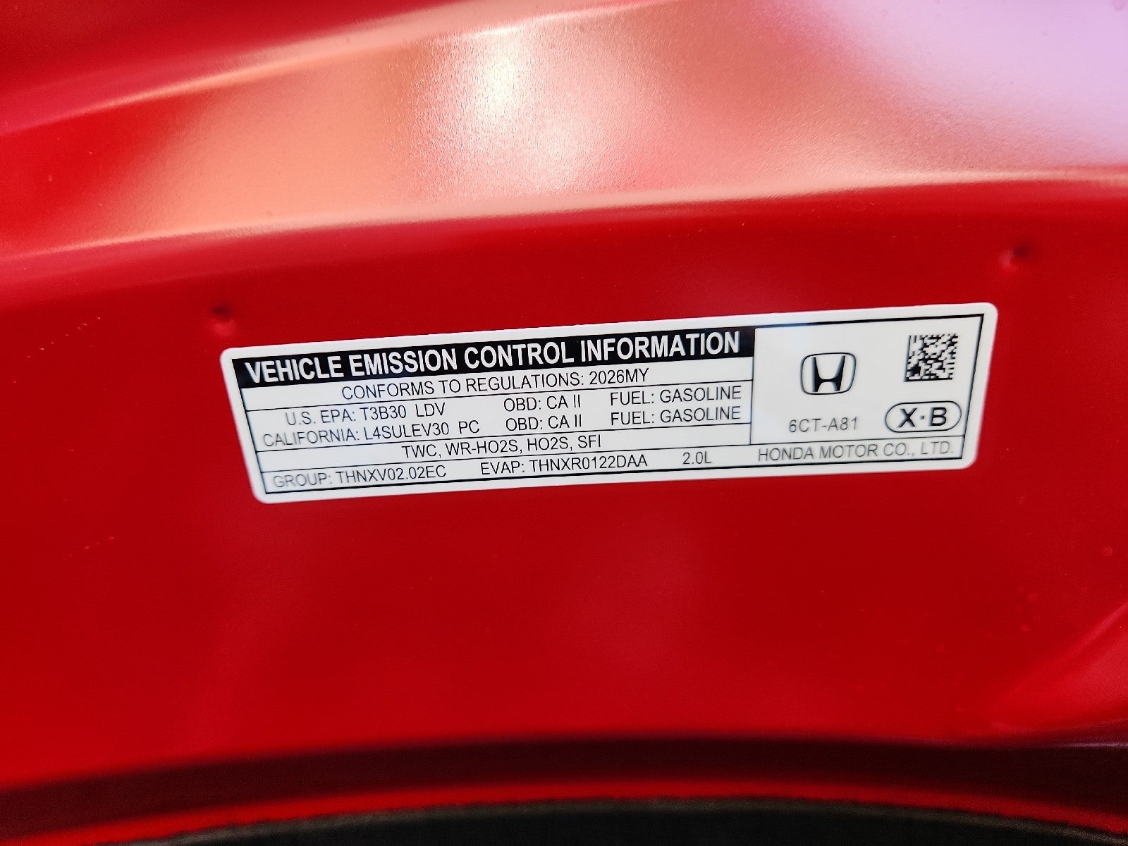 2026 Honda HR-V Sport