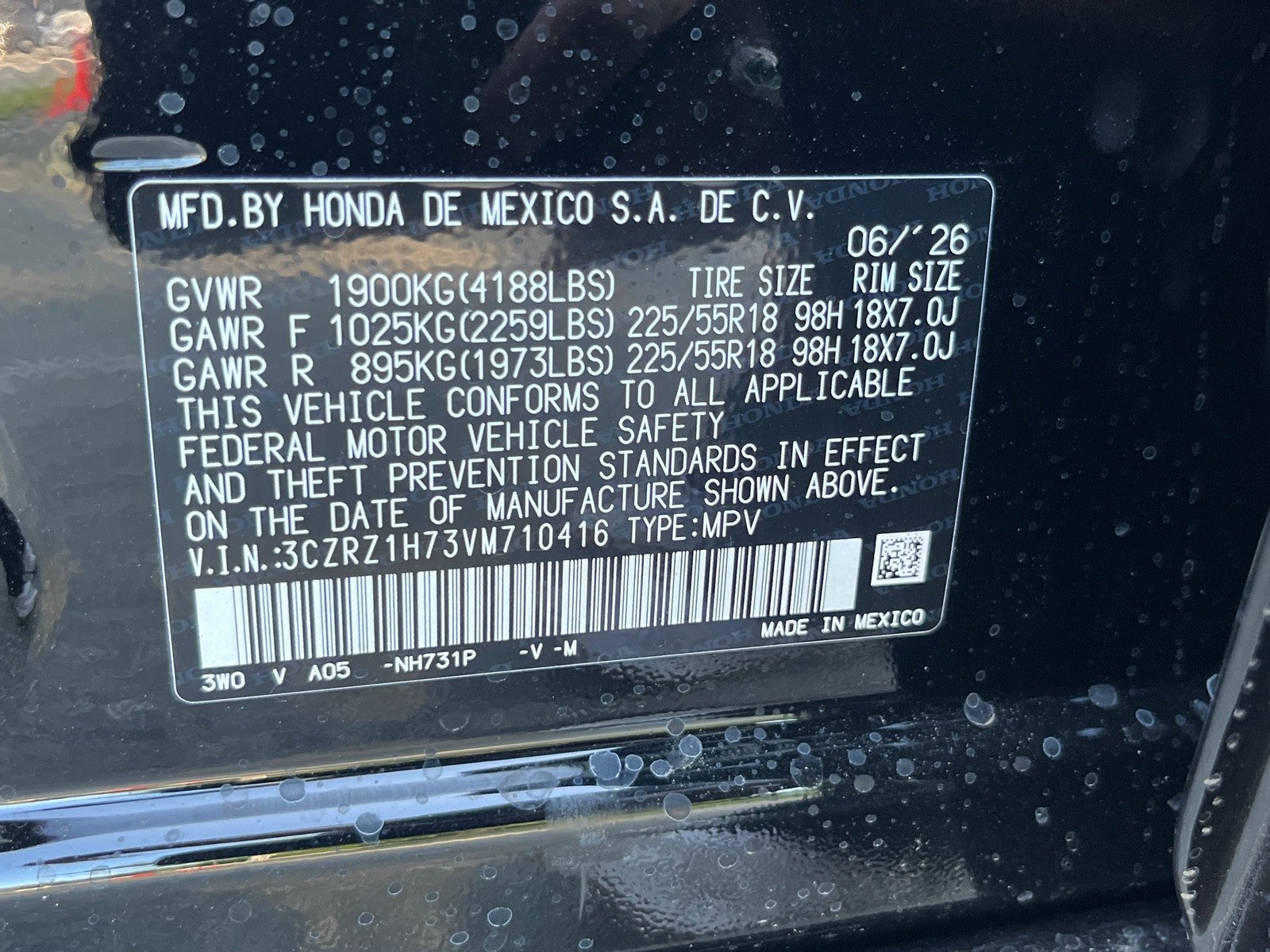 2027 Honda HR-V EX-L