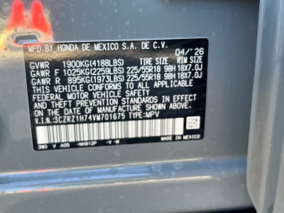 2027 Honda HR-V EX-L
