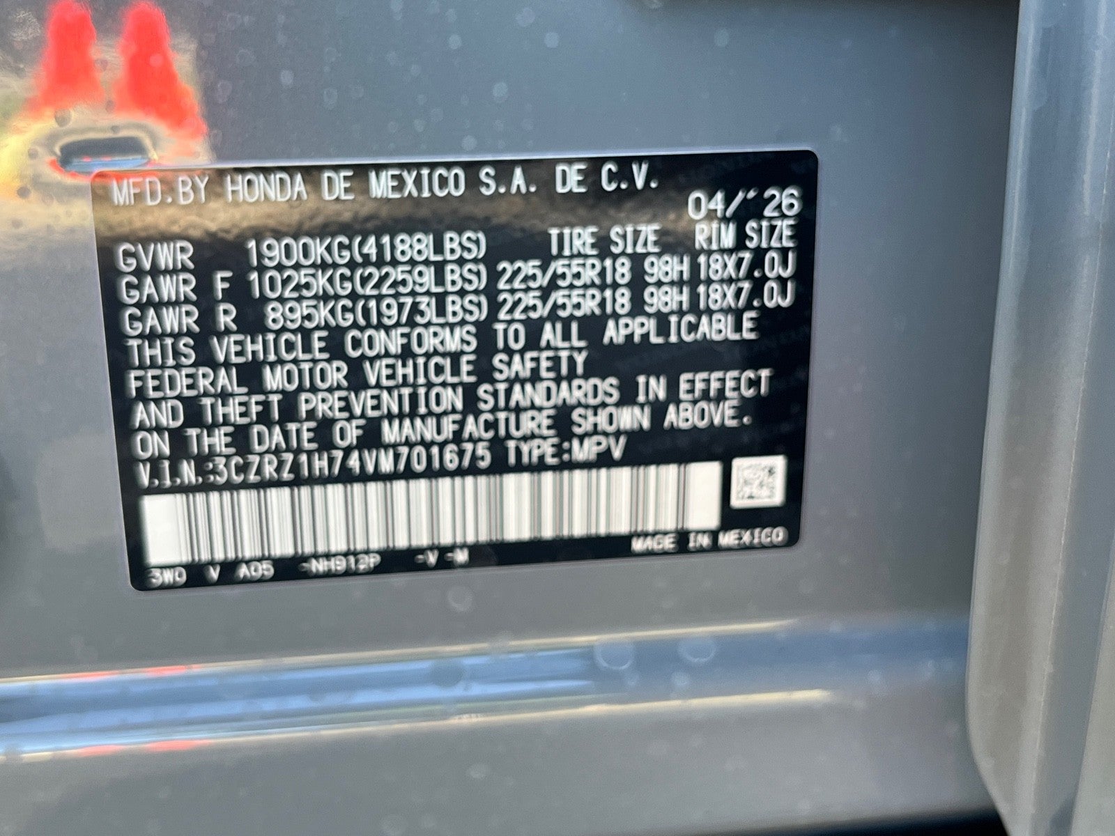 2027 Honda HR-V EX-L