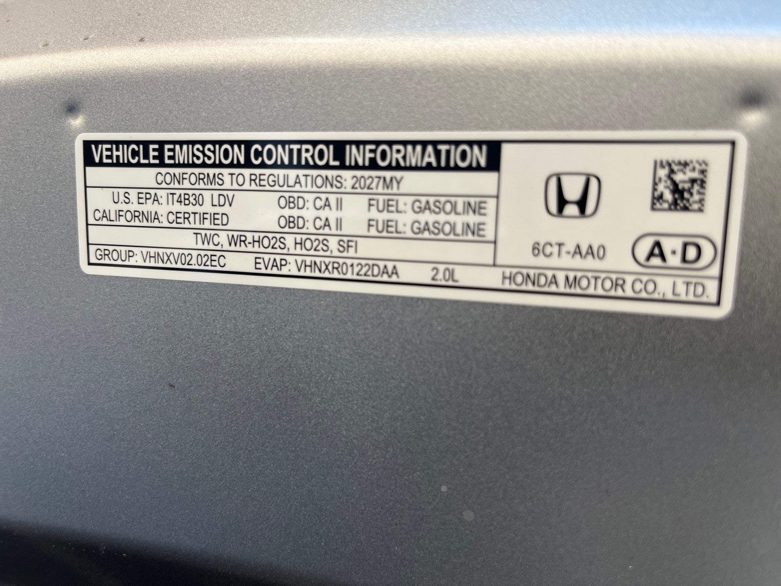 2027 Honda HR-V EX-L