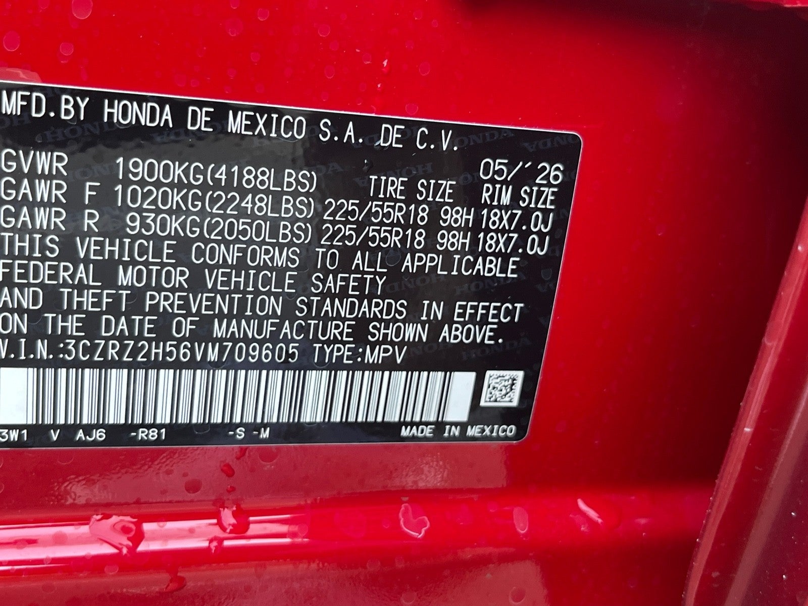 2027 Honda HR-V Sport