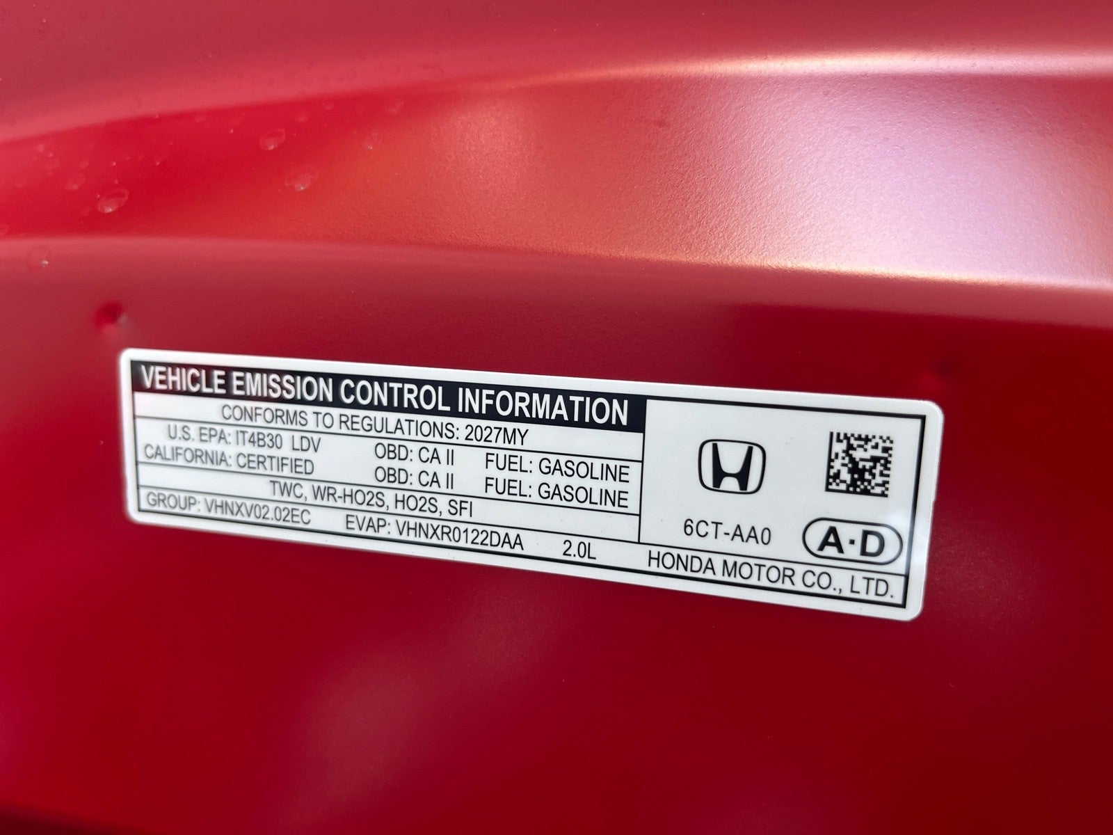 2027 Honda HR-V Sport