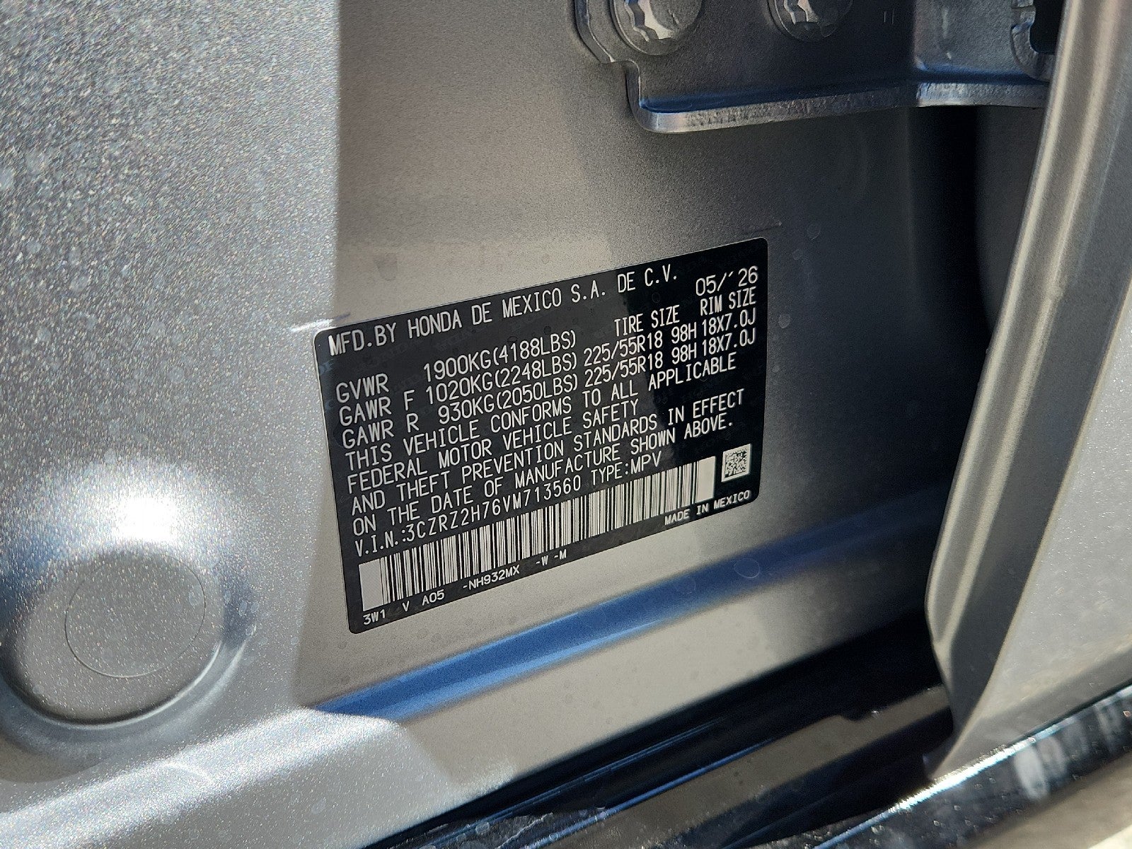 2027 Honda HR-V EX-L
