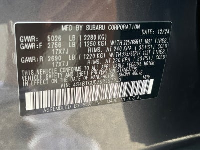 2025 Subaru Outback Wilderness