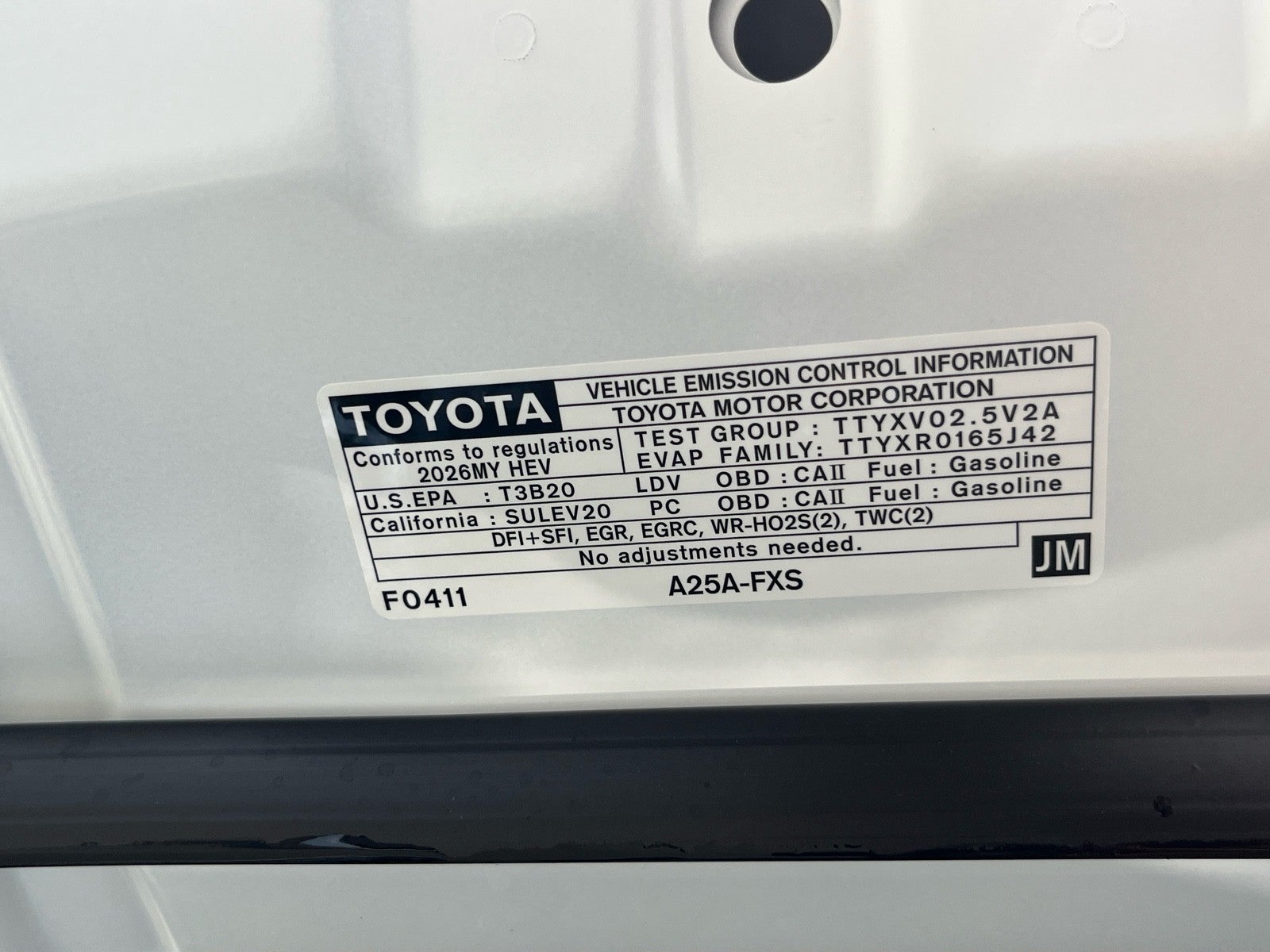 2026 Toyota Camry SE