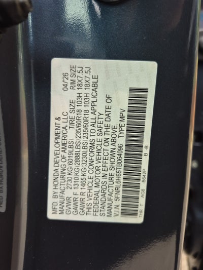 2026 Honda Odyssey EX-L