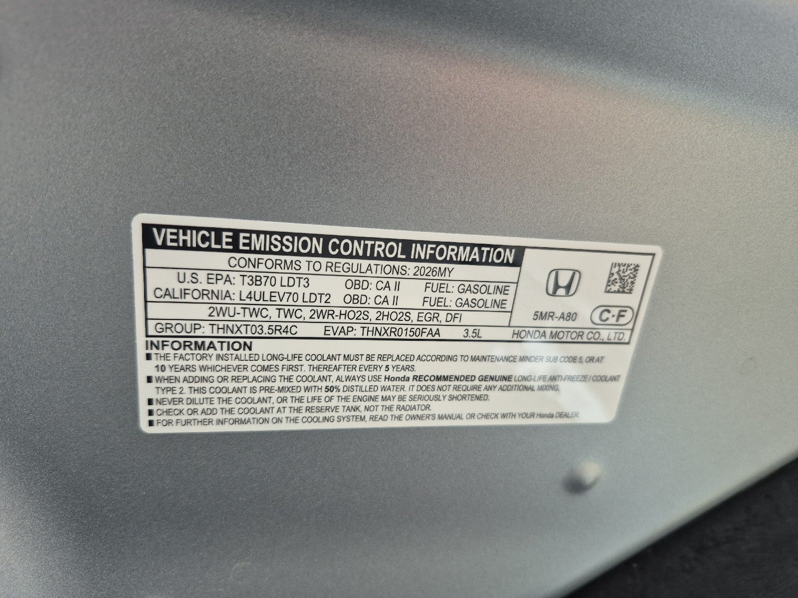 2026 Honda Odyssey Touring