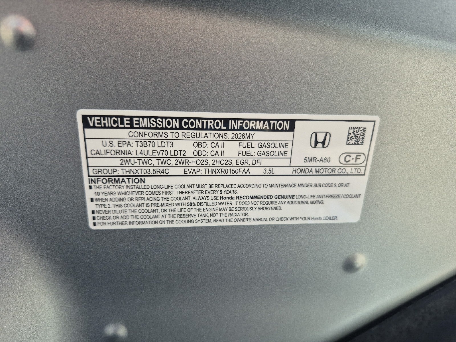 2026 Honda Odyssey Touring