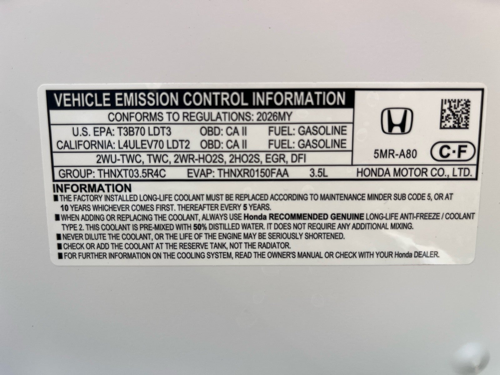 2026 Honda Odyssey Touring