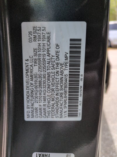 2026 Honda Odyssey Elite