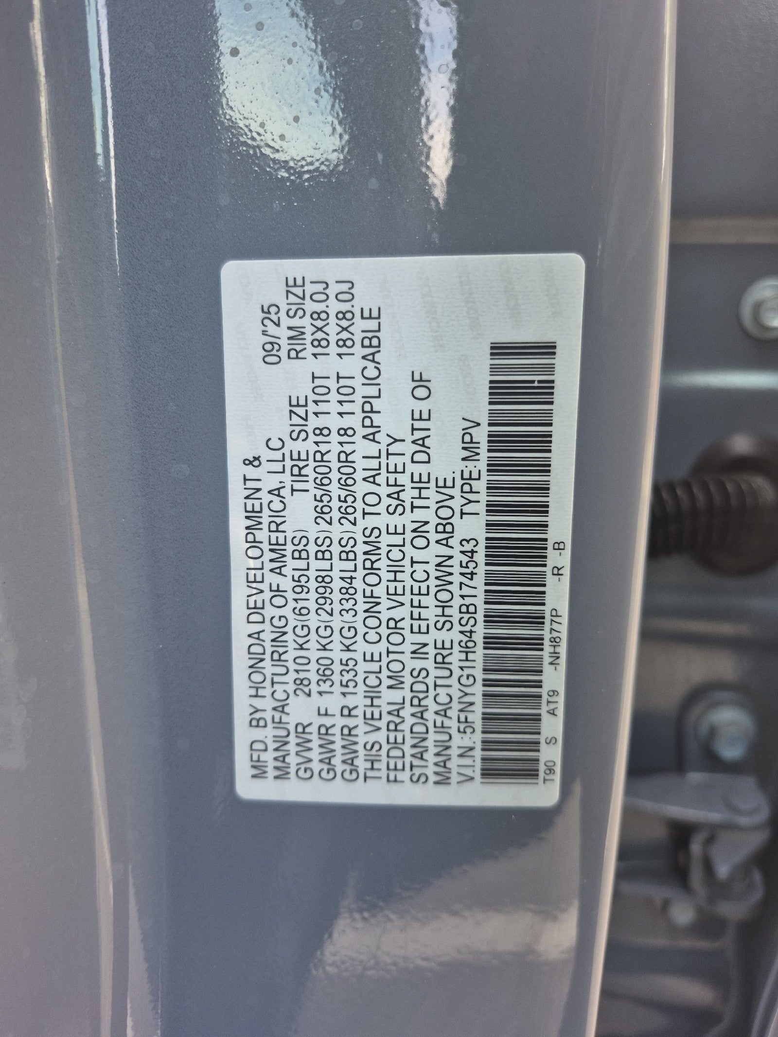 2025 Honda Pilot TrailSport