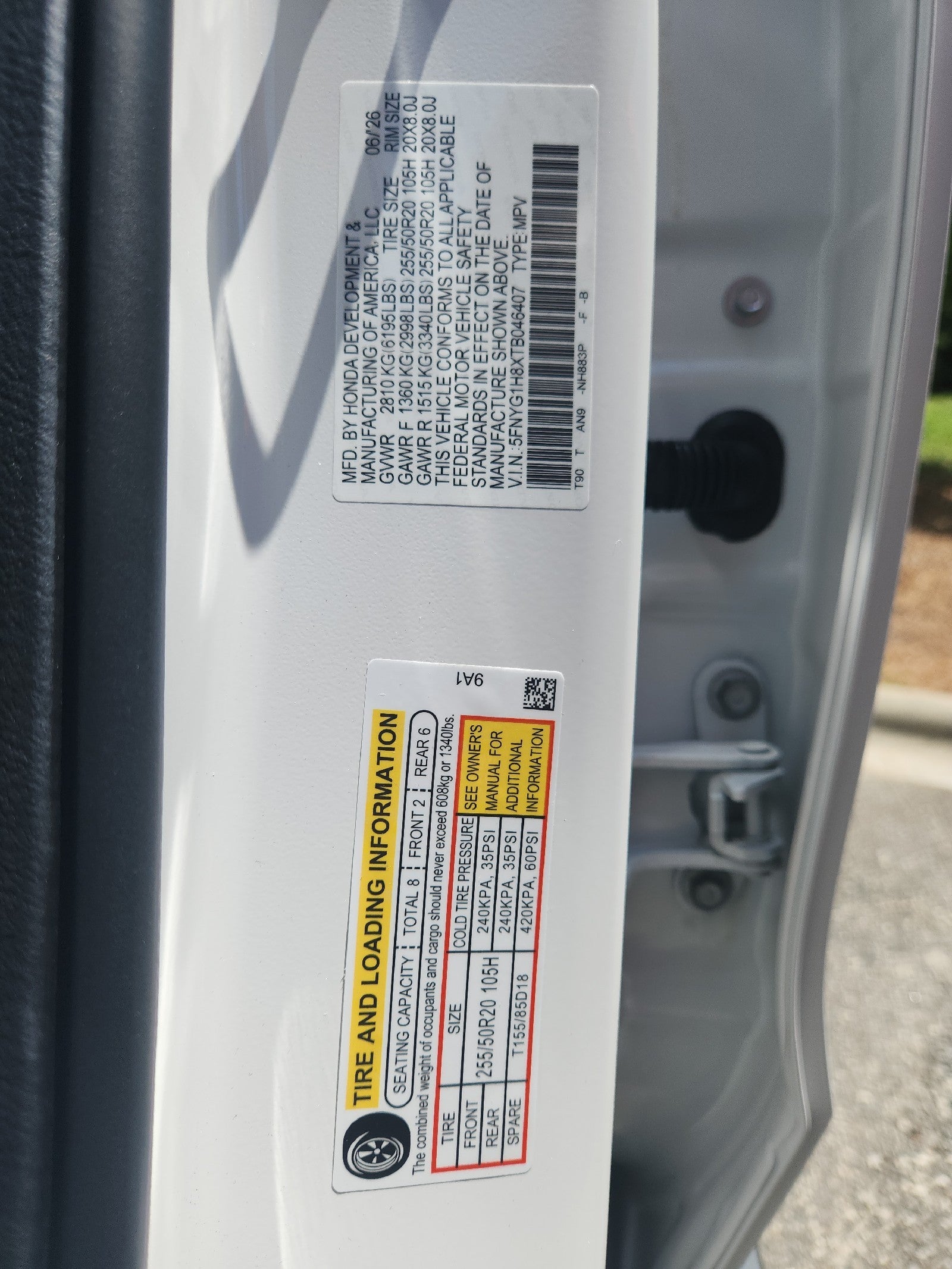 2026 Honda Pilot Elite
