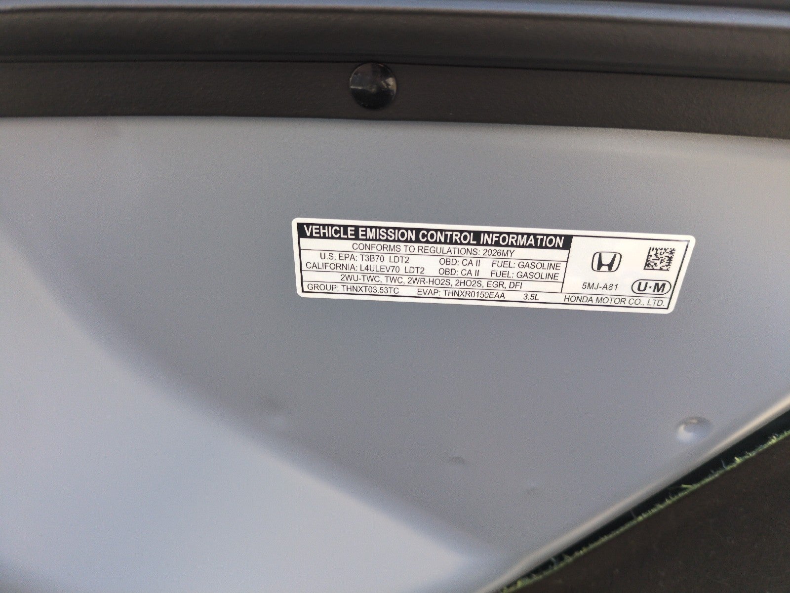 2026 Honda Ridgeline RTL